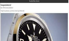 Rolex 100th Anniversary Celebration Scam icon
